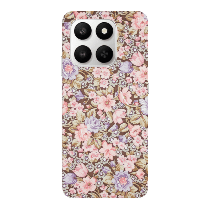 Honor Magic 400 Smart Blue Roses Transparent Silicone TPU Θήκη
